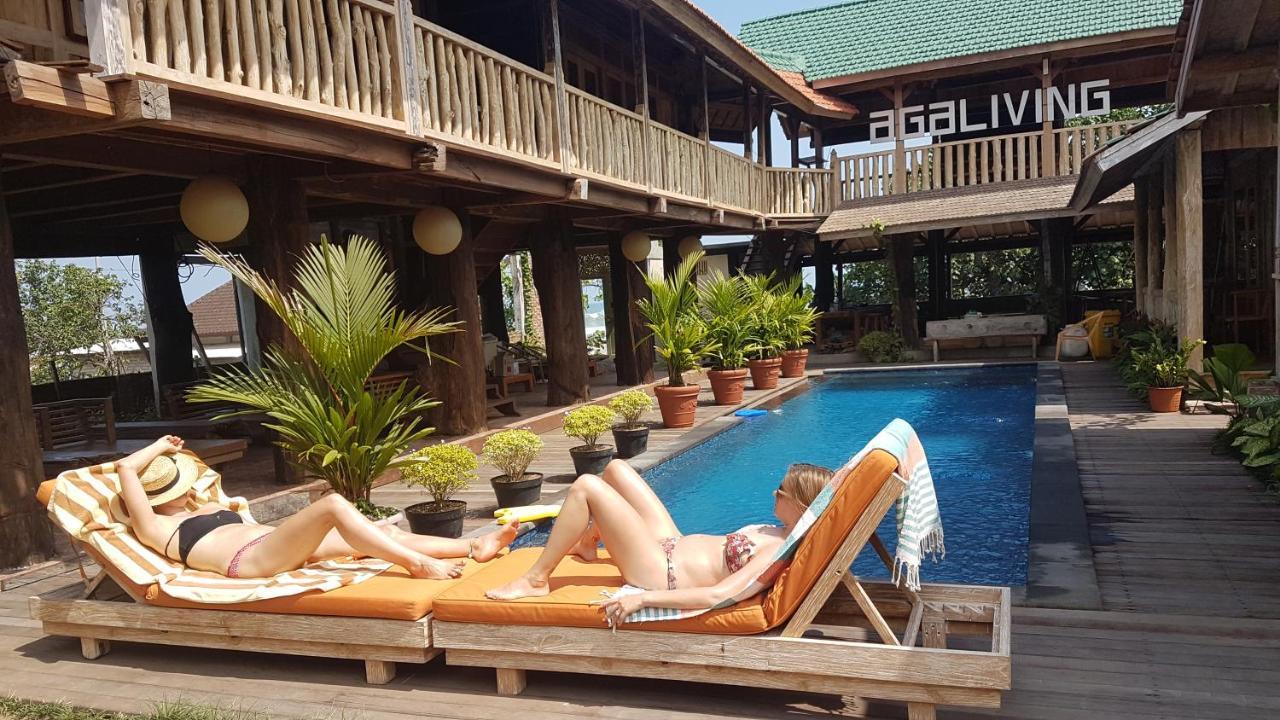 Agaliving Medewi Bed & Breakfast Pulukan Exterior photo